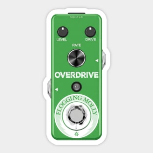 Flogging Molly's Guitar Pedals // Fanmade Sticker